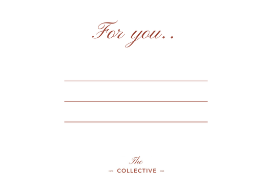 Add a card and turn your order into a gift